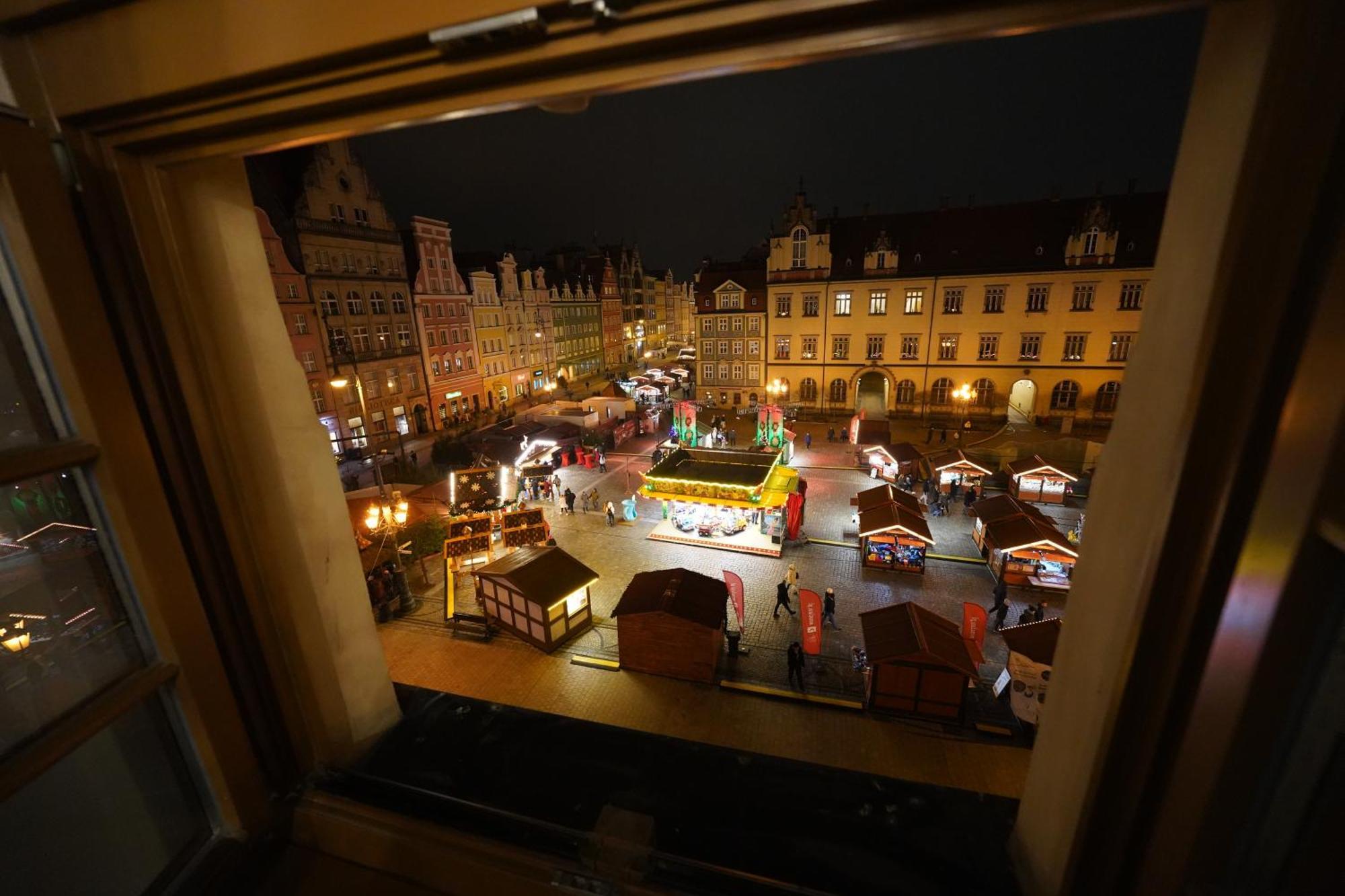 Rynek 3 Main Market Square Wrocław Buitenkant foto
